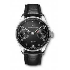 IWC Portuguese IW500109 Mens Automatic Black Swiss ETA 2824