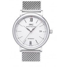 IWC Portofino IW356507 Mens Automatic Silver Swiss ETA 2824