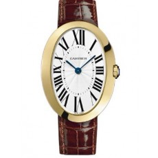  Cartier Baignoire W8000013 Ladies Automatic White Swiss ETA 2824