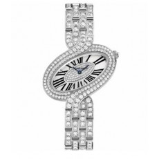 Cartier Callibre De Cartie HPI00459 Ladies Automatic Silver White Swiss ETA 2824