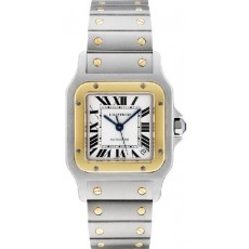 Cartier Santos W20099C4 Mens Automatic White Swiss ETA 2824