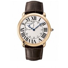  Cartier Ronde Louis W6801001 Mens Automatic White Swiss ETA 2824