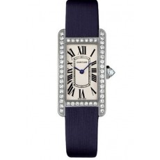 Cartier TANK SOLO WB707331 Ladies Quartz Silver Swiss ETA Quartz