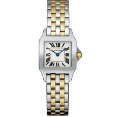 Cartier Santos W25066Z6 Ladies Quartz White Swiss ETA Quartz 