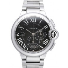 Cartier Ballon Bleu W6920025 Mens Automatic Black Swiss ETA 2824