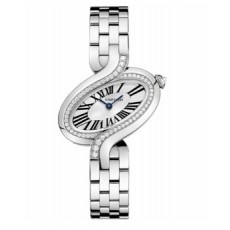 Cartier Captive WG800004 Ladies Quartz Silver Swiss ETA Quartz 