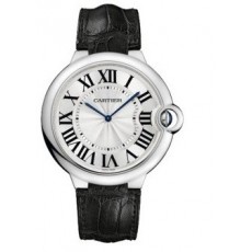 Cartier Ballon Bleu W6920055 Mens Automatic Silver Swiss ETA 2824