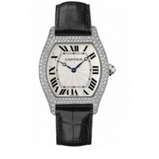 Cartier Tortue WA503851 Ladies Automatic White Swiss ETA 2824