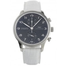 IWC Portuguese IW371473 Mens Automatic Grey Swiss ETA 2824