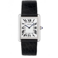 Cartier TANK SOLO W5200003 Mid-Size Quartz White Swiss ETA Quartz