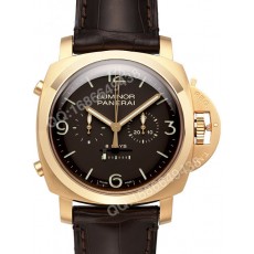 Panerai PAM 00319 Lmninor 1950 8Days rattrapante Mens Automatic Swiss 7750