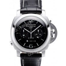 Panerai PAM 00275 Lmninor 1950 GMT Chrono Monopulsante 8 Days Mens Automatic Swiss 7750