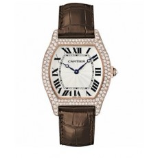 Cartier Tortue WA503951 Ladies Automatic White Swiss ETA 2824