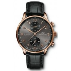 IWC Portuguese IW371482 Mens Swiss Automatic Grey Dial