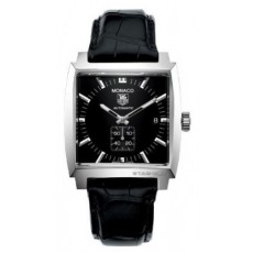 Tag Heuer  WW2110.FC6177 Monaco Mens Automatic Black Swiss ETA 7750