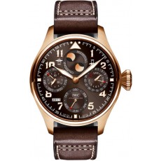 IWC Pilot's IW502617 Mens Automatic Brown Swiss ETA 2824