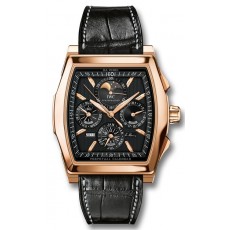  IWC Da Vinci IW376206 Mens Automatic Black Swiss ETA 2824