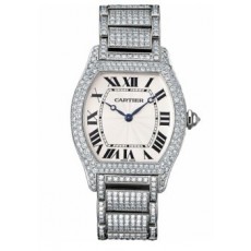 Cartier Tortue WA5043MC Ladies Automatic White Swiss ETA 2824