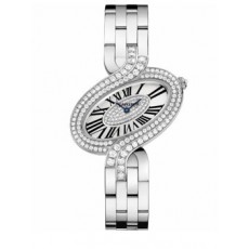 Cartier Captive WG800009 Ladies Quartz Silver Swiss ETA Quartz 