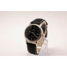 Ingenieur IWC Swiss Schaffhausen Replica 42.5MM Black Leather Band20899