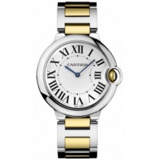 Cartier Ballon Bleu W69008Z3 Mens Automatic Silver Swiss ETA 2824