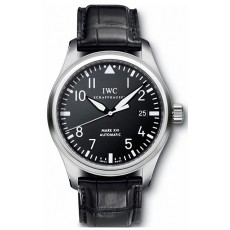 IWC Pilot's IW325501 Mens Automatic Black Swiss ETA 2824