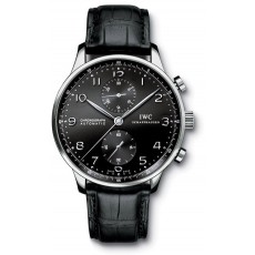 IWC Portuguese IW371447 Mens Automatic Black Swiss ETA 2824