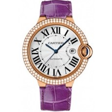 Cartier Ballon Bleu WE900851  42mm Ladies Automatic Silver Swiss ETA 2824