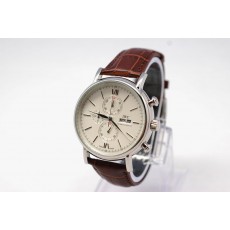 Replica Portofino 42mm IWC Swiss Chronograph Watch Brown Leather Band20874