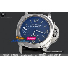 Panerai PAM 00367 Luminor Marina Mens Automatic Stainless Steel Black Swiss 7750