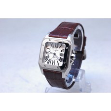 Cartier 33mm Replica Santos 100 Medium Model Watch20255