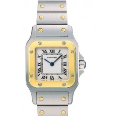 Cartier Santos W20012C4 Ladies Quartz White Swiss ETA Quartz 