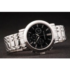 Replica  Replica Burberry Round Chrono Watch-bb18