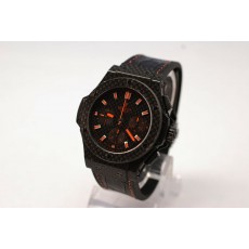 Replica Swiss Hublot Big Bang 48mm all Carbon Watch Orange Hands20516