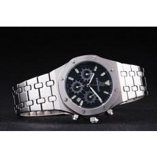 Replica  Audemars Piguet Royal Oak Chronograph Black Dial Replica Watch-ap32