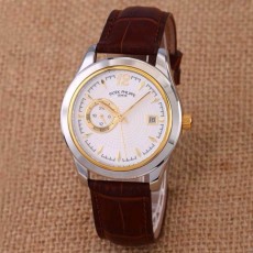 Patek Philippe Grand Complication Automatic Swiss Genuine Leather Strap 