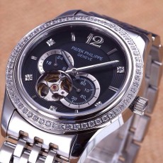 Patek Philippe Grand Complication Skeleton Diamond Bezel Automatic Swiss    