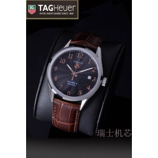 Tag Heuer Carrera Calibre 5 Silvery Bezel Swiss Automatic Arabic Numerals