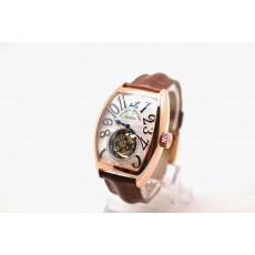 Swiss Franck Muller AETERNITAS 1 Tourbillon Replica 38.2mm Rose Gold20970