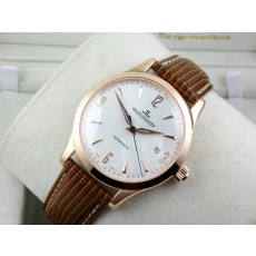 Jaeger LeCoultre Swiss 2824 Automatic White Dial Rose Gold