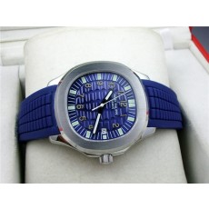 Patek Philippe Aquanaut Swiss 2824 Automatic Blue Dial Rubber Strap