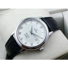 Omega De Ville Swiss 2824 Mens Automatic White Dial Roman Markers