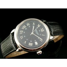 Cartier Ronde Solo Swiss 2824 Automatic Black Dial Roman Numeral Markers