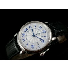 Cartier Ronde Solo Swiss 2824 Automatic White Dial Blue Roman Numeral Markers