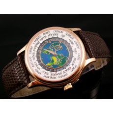 Patek Philippe Calatrava Swiss 2824 Automatic White Dial Rose Gold