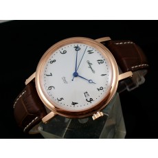 Breguet Classique Swiss 2824 Automatic White Dial Rose Gold