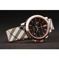 Replica  Replica Burberry Round Chrono Watch-bb6