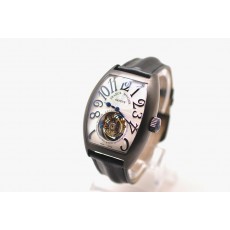 Swiss Franck Muller AETERNITAS 1 Tourbillon Replica 38.2mm Black PVD Treatment20968