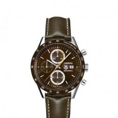 Tag Heuer CV2013.FC6206 Carrera Mens Automatic Brown Swiss ETA 7750