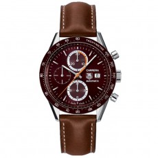 Tag Heuer CV2013.FC6234  Carrera Mens Automatic Brown Swiss ETA 2824
